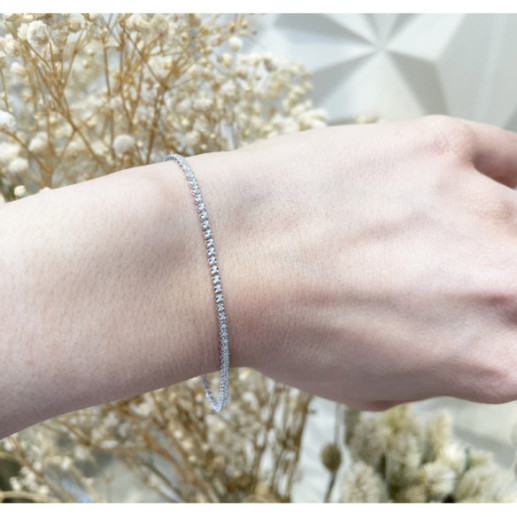 Pulsera Diamantes Riviere Garras - Pulseras de Diamantes