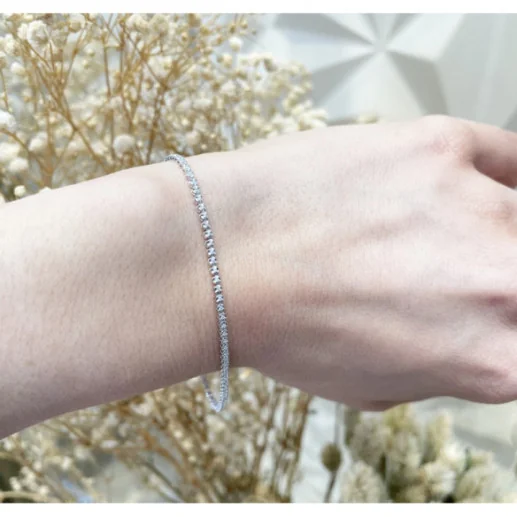 Pulsera Diamantes Riviere Garras - Pulseras de Diamantes