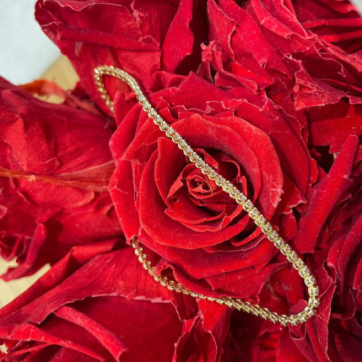 Pulsera Diamantes Riviere Redonda 0.60Ct - Pulseras de Diamantes 2