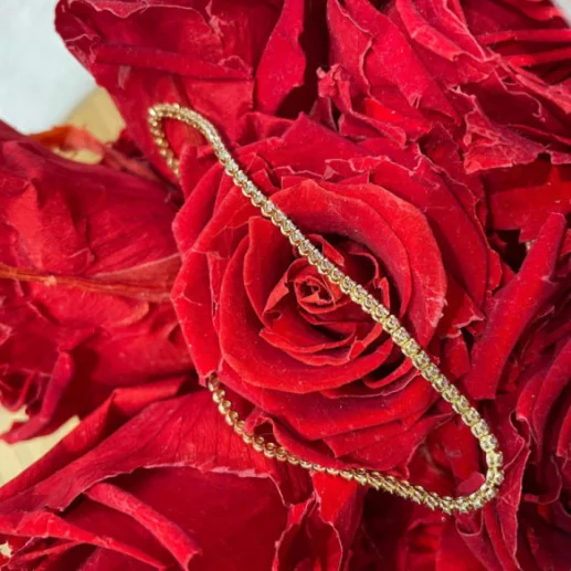 Pulsera Diamantes Riviere Redonda 0.60Ct - Pulseras de Diamantes 2