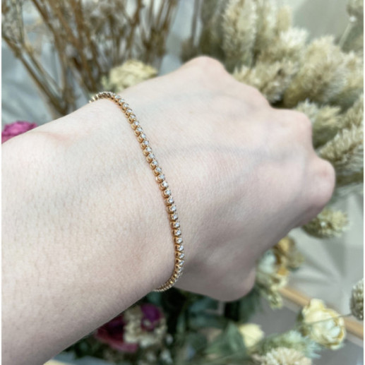 RIVIERE Round Diamond Bracelet 0.60ct - Diamond bracelets 2