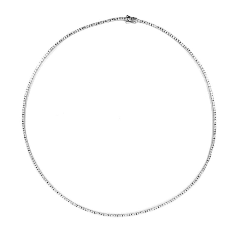Collar Diamantes 1.80ct Riviere 43cm Jackie - Collares Riviére Diamantes