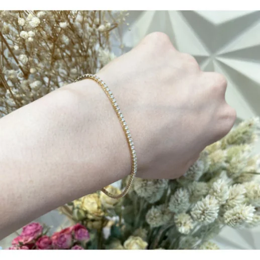 Pulsera Diamantes Riviere Garras 1.50Ct - Pulseras de Diamantes 2
