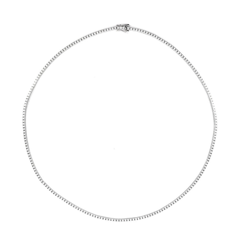 Collar Diamantes 2.60ct Riviere 43cm Jackie - Kragen Riviere Diamanten