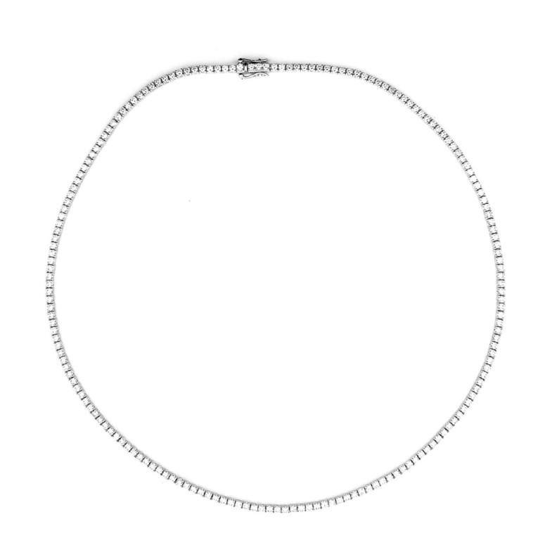 Collar Diamantes 7ct Riviere 43cm Jackie - Collari Riviere Diamonds