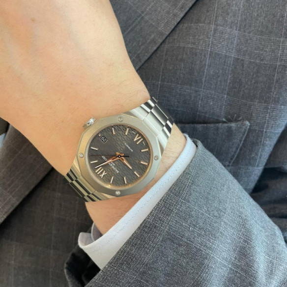 Baume Mercier Riviera 36Mm Acero Y Titanio Automatico - Relojes