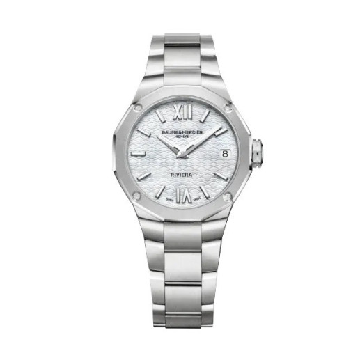 Baume Mercier Riviera 33Mm Cuarzo - Baumer & Mercier