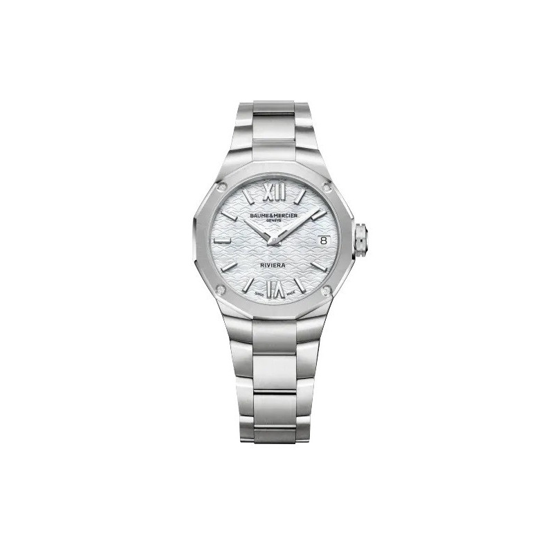 Baume Mercier Riviera 33Mm Cuarzo - Baumer & Mercier