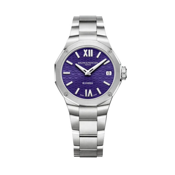 Baume Mercier Riviera 33Mm Cuarzo - Baumer & Mercier