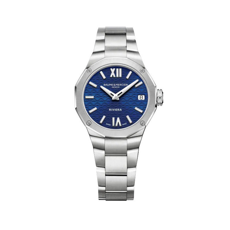 Baume Mercier Riviera 33Mm Cuarzo - Baumer & Mercier