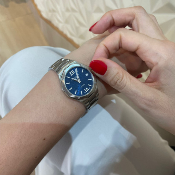 Baume Mercier Riviera 33Mm Cuarzo - Baumer & Mercier