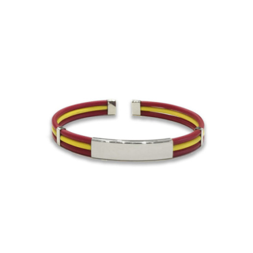 Pulsera España Nicols Plata - Bracelets d'homme