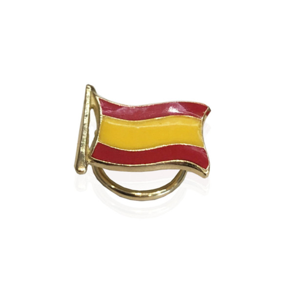 Pin Oro BANDERA SPANIEN - Mannschmuck