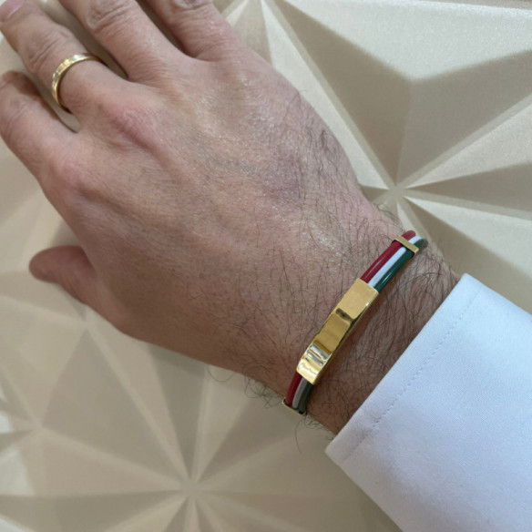 Pulsera Oro Mexico - PULSERAS