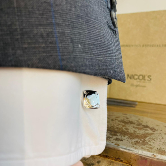 ENGRAVABLE Silver Cufflinks - Cufflinks to Engrave