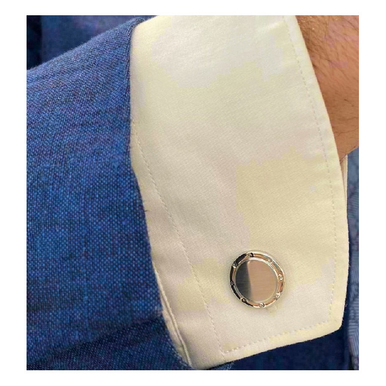 ENGRAVABLE Silver Cufflinks - Cufflinks to Engrave