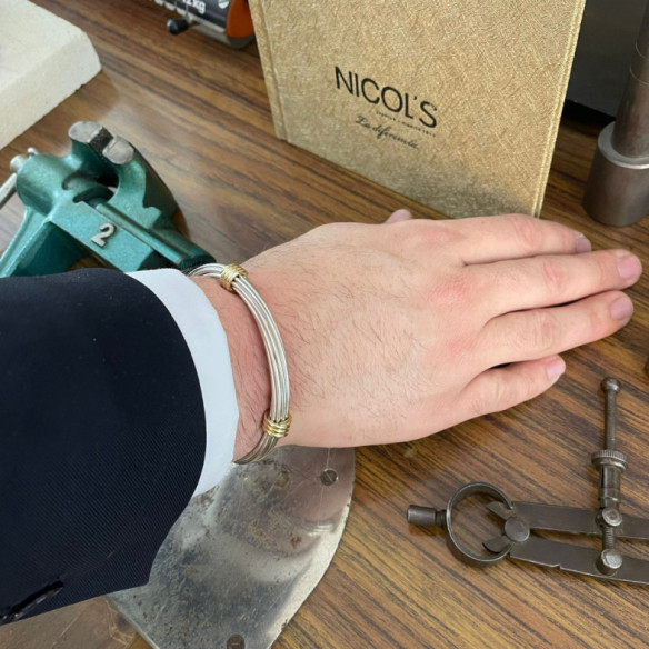 Pulsera Hombre Teseo 6Mm - Pulseras de Hombre