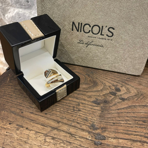Anillo Tu Y Yo Maxi Oro Amarillo - LES ANNEAUX