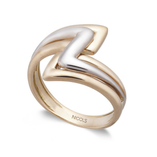 Golden Ring Basic Gold Picos - Goldene Ringe ohne Steine