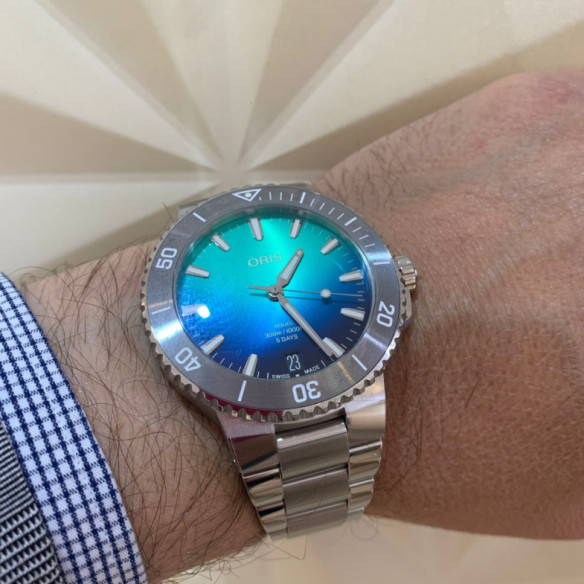 Oris Aquis Great Barrier Reef Limited Edition IV Calibre 400 Date - Oris Nachrichten und Sondererien