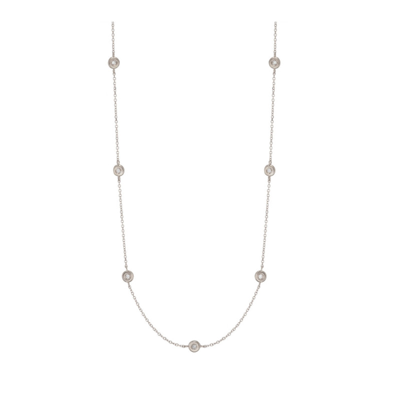 7 SPOT GOLD necklace DIAMONDS - Necklaces