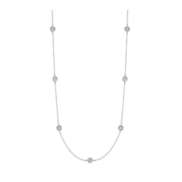 7 SPOT GOLD necklace DIAMONDS - Necklaces
