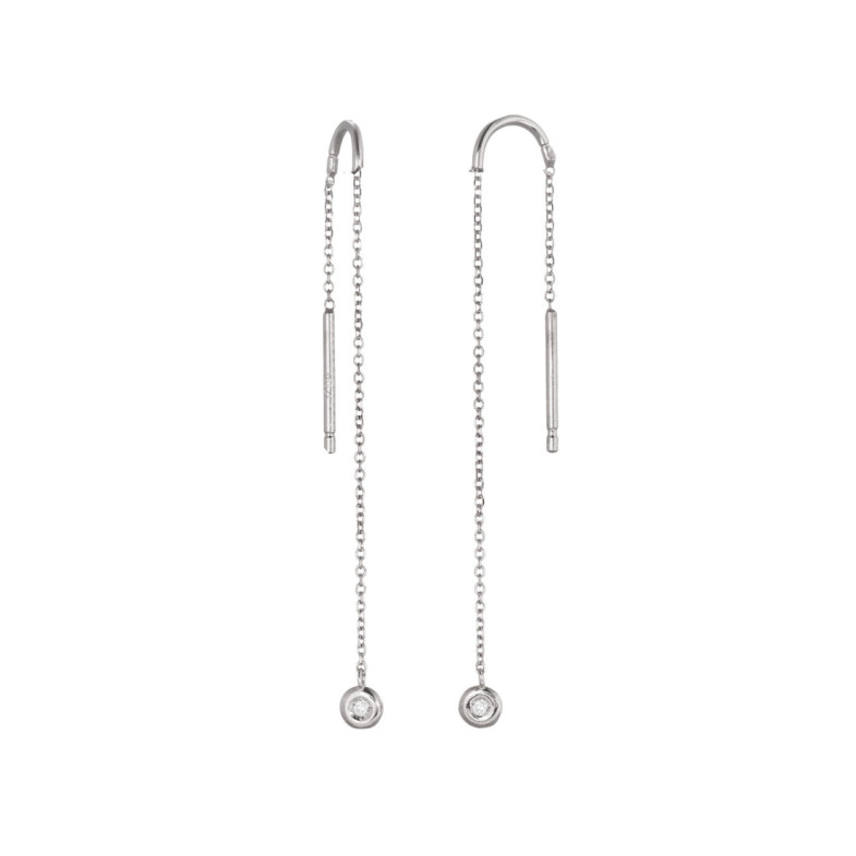 Pendientes Basic Gold - Boucles d'oreilles en diamant