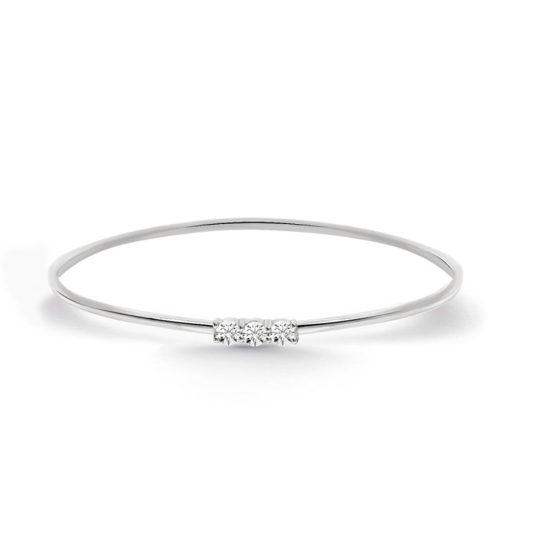 Pulsera Ob D Tubo Cierre.Ciego 2Mm 3D - Gold bracelets