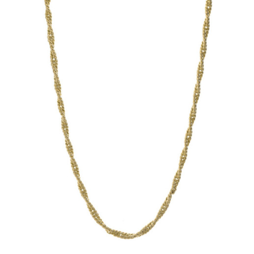 Cadena Oro 18K Cordón Entrelazado 60Cm - Cadenas de Oro Hombre