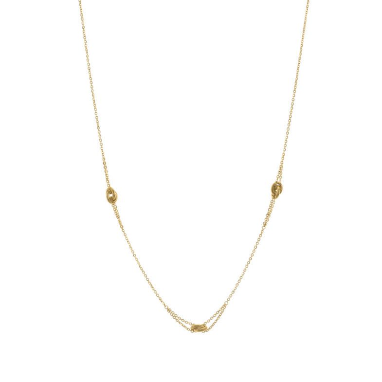 Collar Oro Doble  Amor Libre - COLARES