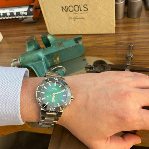 Oris Calibro data Aquis 400 - Oris Aquis