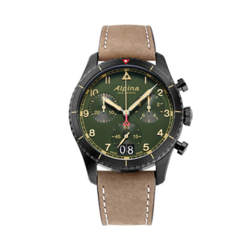 Alpina Startimer Pilot Quartz Chronograph Big Date 41Mm - Alpina STARTIMER