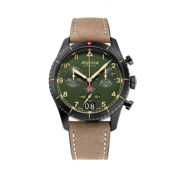 Alpina Startimer Pilot Quartz Chronograph Big Date 41Mm - Alpina STARTIMER