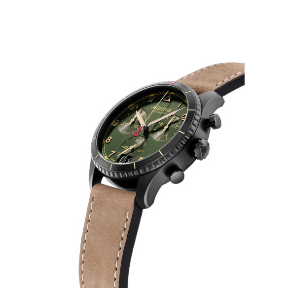 Alpina Startimer Pilot Quartz Chronograph Big Date 41Mm - Alpina STARTIMER