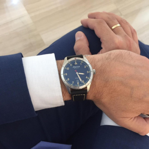 Alpina Startimer Pilot Automatic 41Mm - Alpina STARTIMER 2