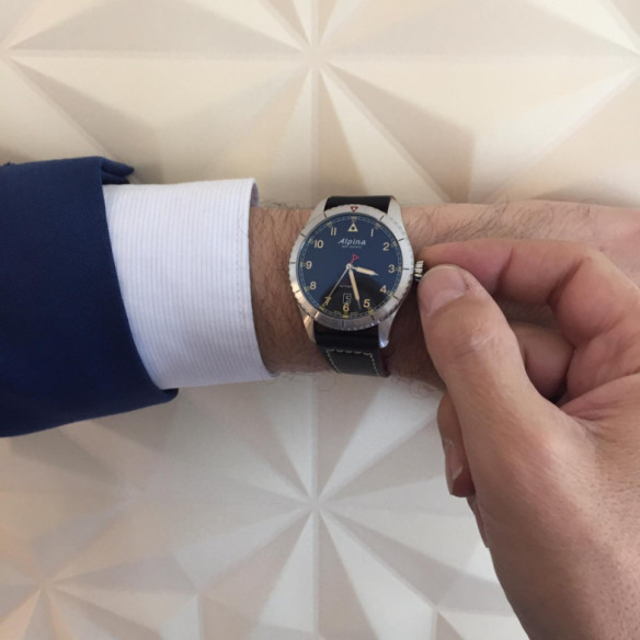 Alpina Startimer Pilot Automatic 41Mm - Alpina STARTIMER