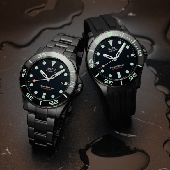 Mido Ocean Star Diver 600 Chronomètre - Océan étoile