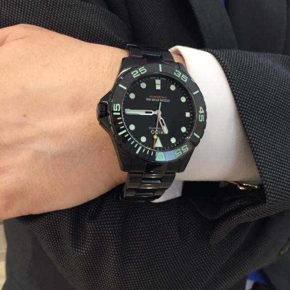 Mido Ocean Star Diver 600 Chronomètre - Océan étoile