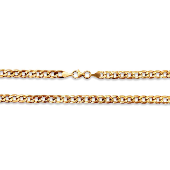 Cadena Oro Hombre Gold 5Mm 60Cm - Cadenas de Oro Hombre