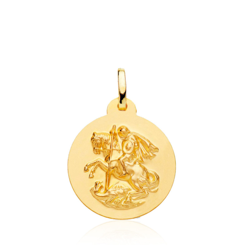 Medalla San Jorge 20Mm 18K - Médailles de la santorale