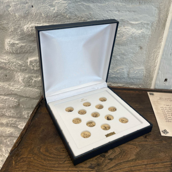 Wedding Coins Yellow Gold Arras - Wedding arras double