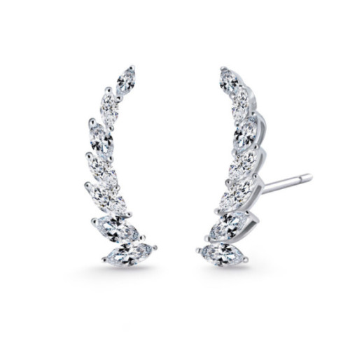 Pendientes Trepadores Oro Marquesa 1.2 Ct - ORECCHINI