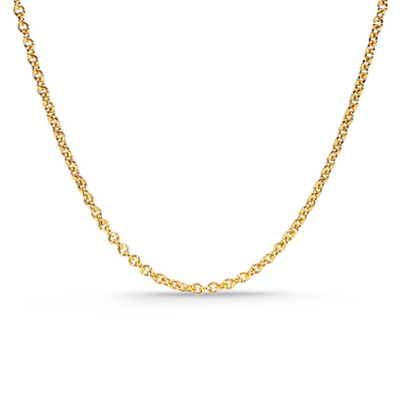 Cadena Oro Forzada 1.7mm 18K 45cm - Catene d'oro