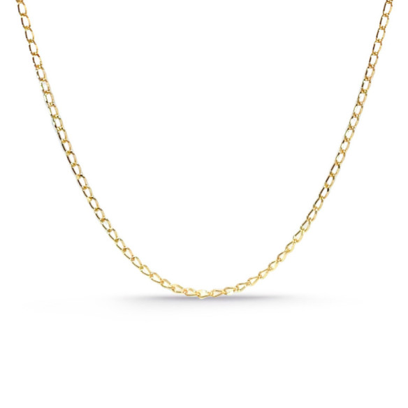 Cadena Oro 18K Bilbao 1.2mm 45cm - Goldketten