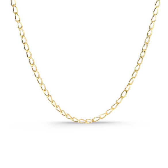 Cadena 45cm Bilbao Oro 18K 1.6mm - Chaînes d'or