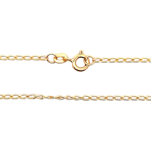 Cadena 45cm Bilbao Oro 18K 1.6mm - Goldketten 2