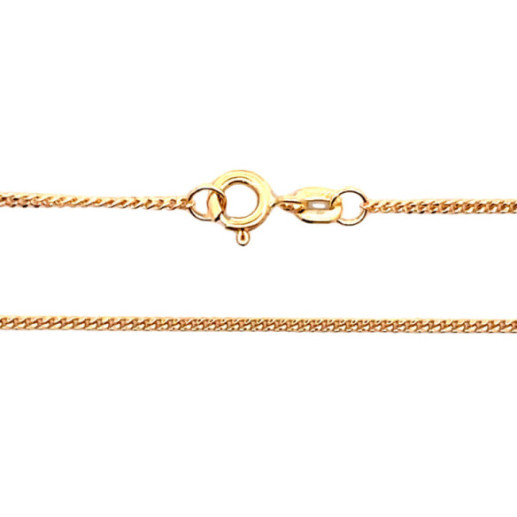 18K Gold Barbada Chain 60 cm 1.4 mm - Gold Chains for Men 2
