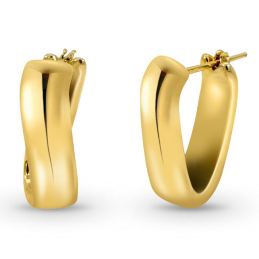 Pendientes Aro Cuadrado Nochentera 25mm - aros