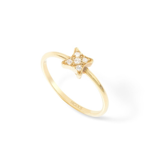 Anillo Diamantes Estrella Mini Details Star - Anillos Otras Piedras Preciosas