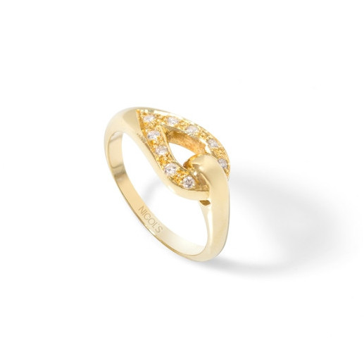 Anello di diamante Stribo - disegni attuali